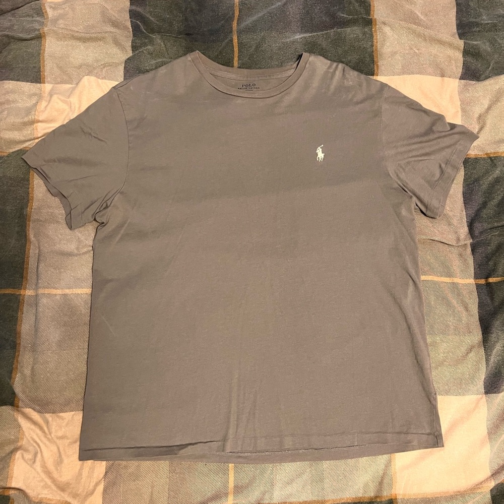 Large Ralph Lauren Jersey Crewneck T-Shirt